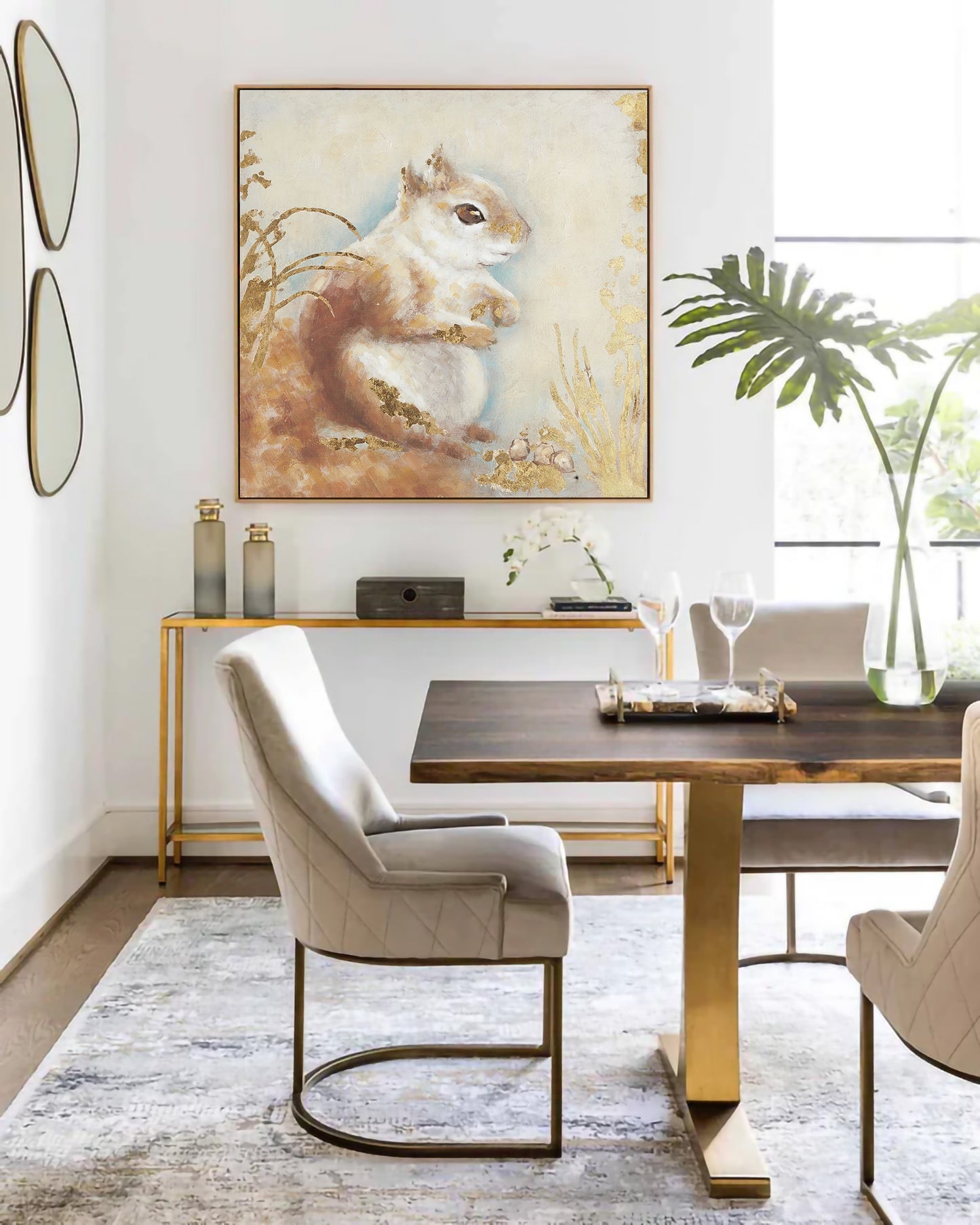 Animal Art Painting Squirrel