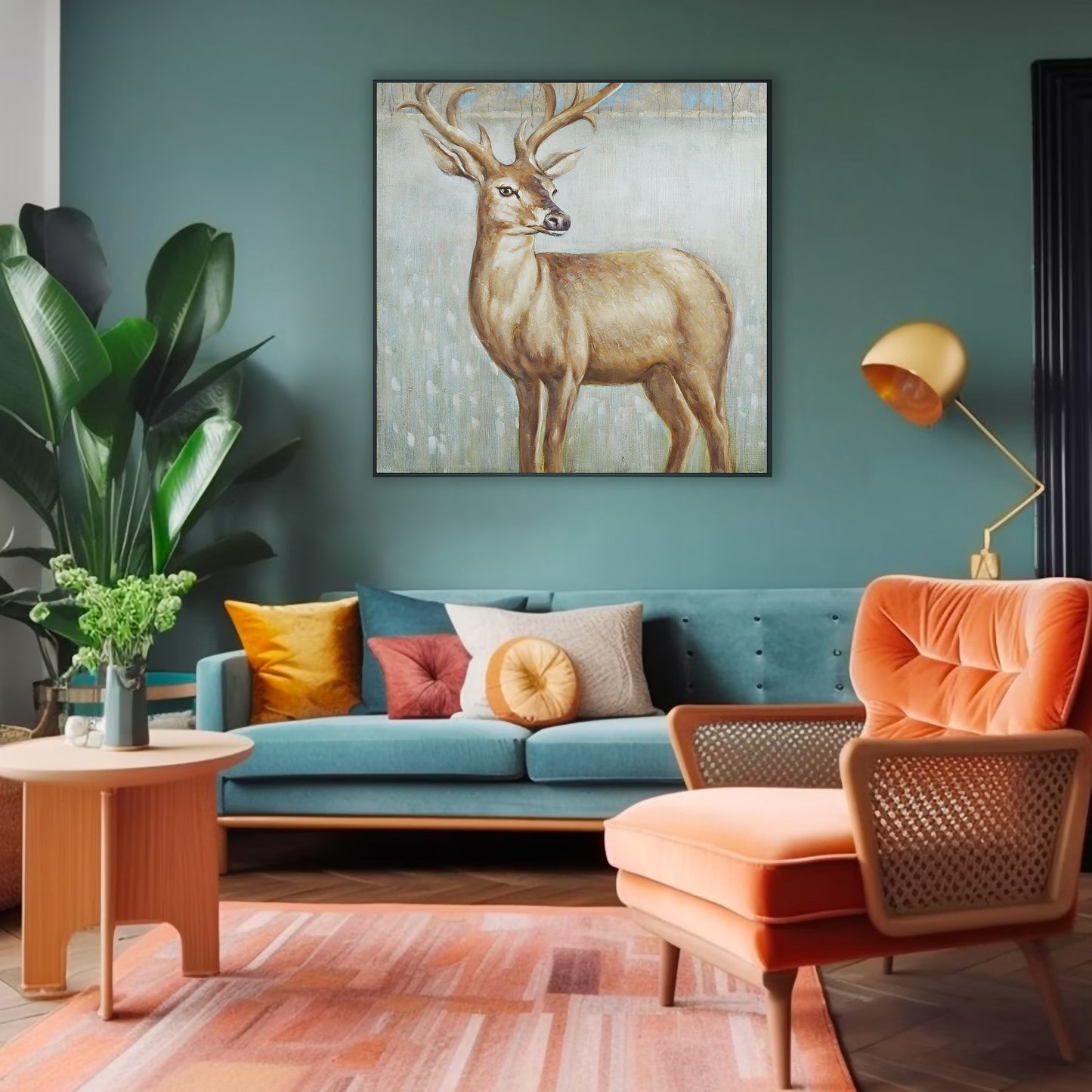 Animal Art Painting Deer