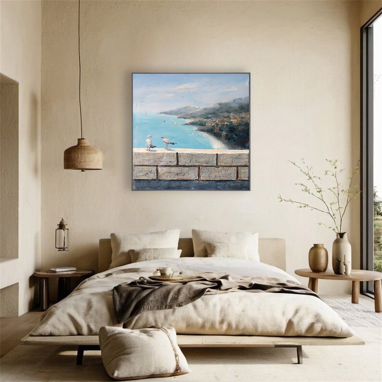 Coastal Landscape Art Painting