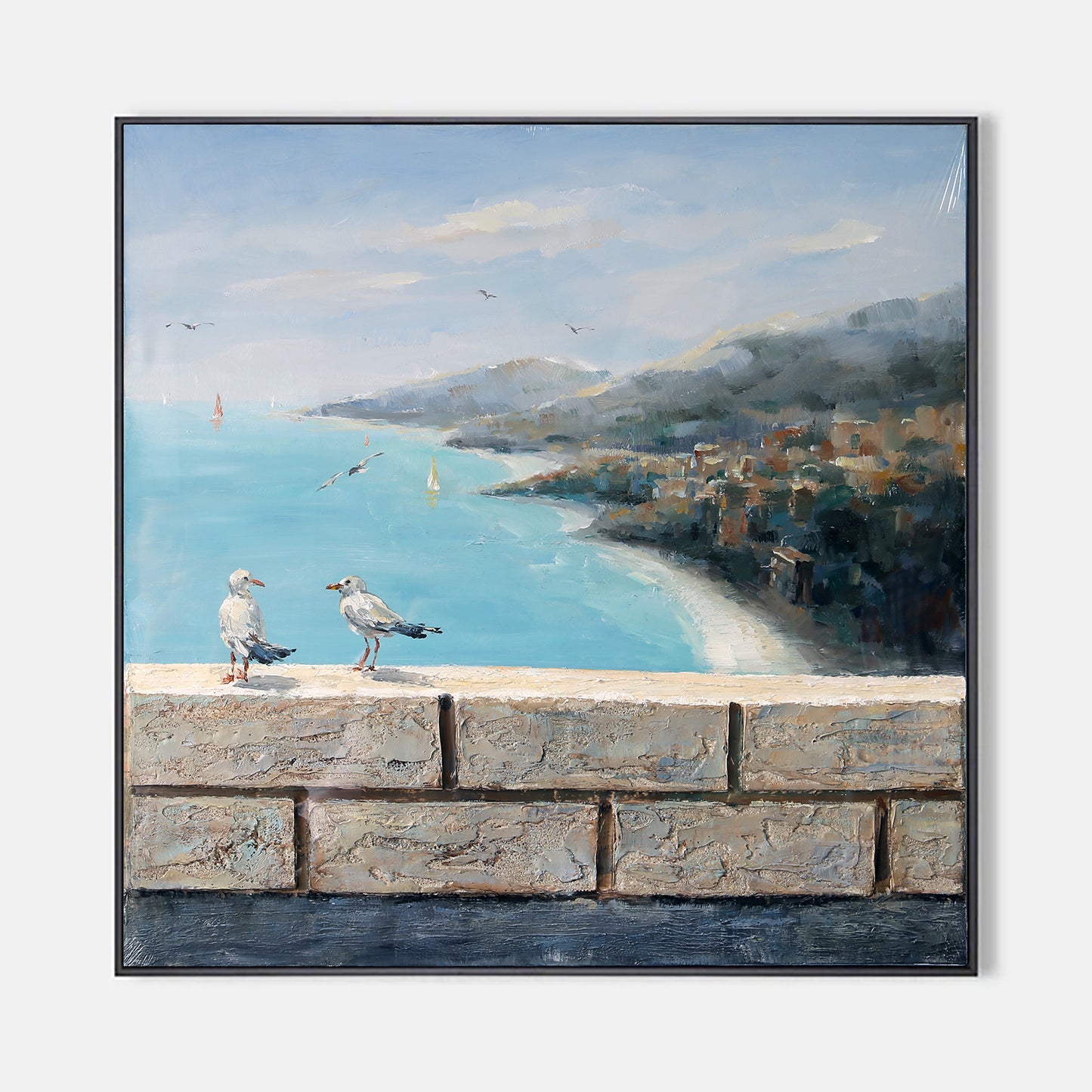 Coastal Landscape Art Painting